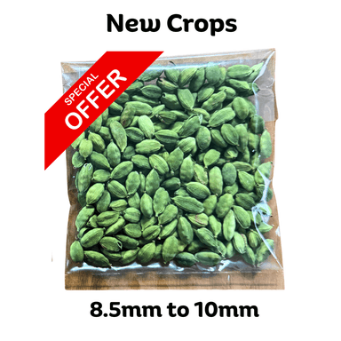 8.5mm to 10mm Green Cardamom