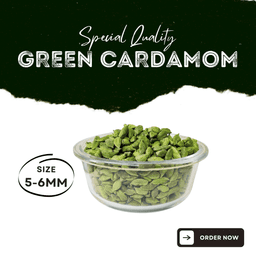 5-6mm or PAN Green Cardamom